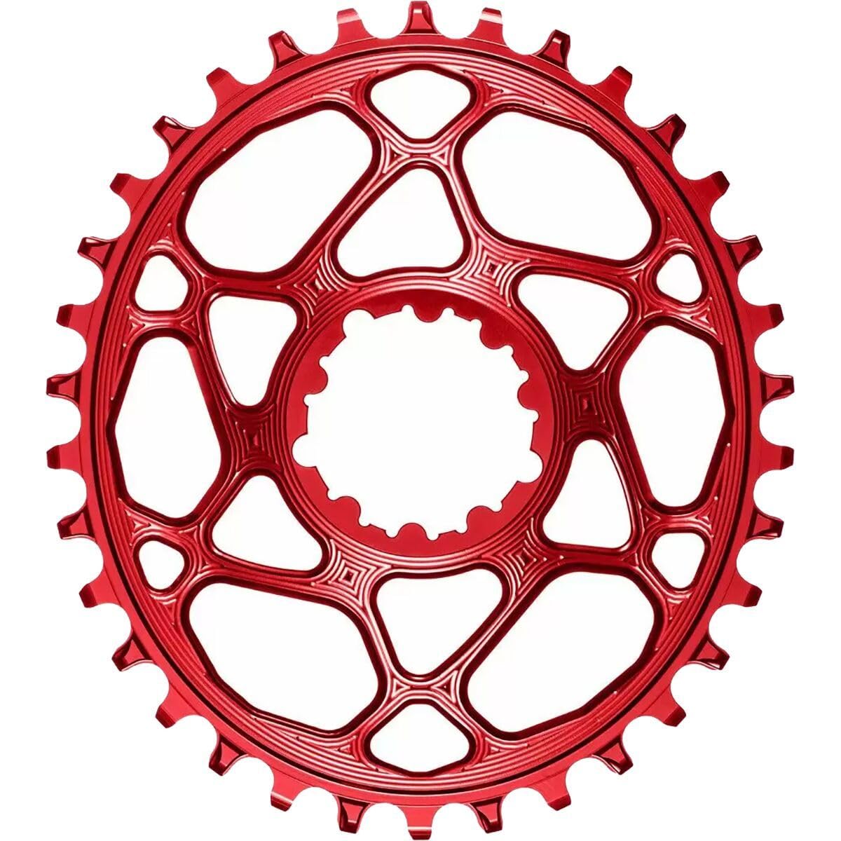 absoluteBLACK Oval Sram DM Boost Red 32T, Crown Unisex Adult,Red
