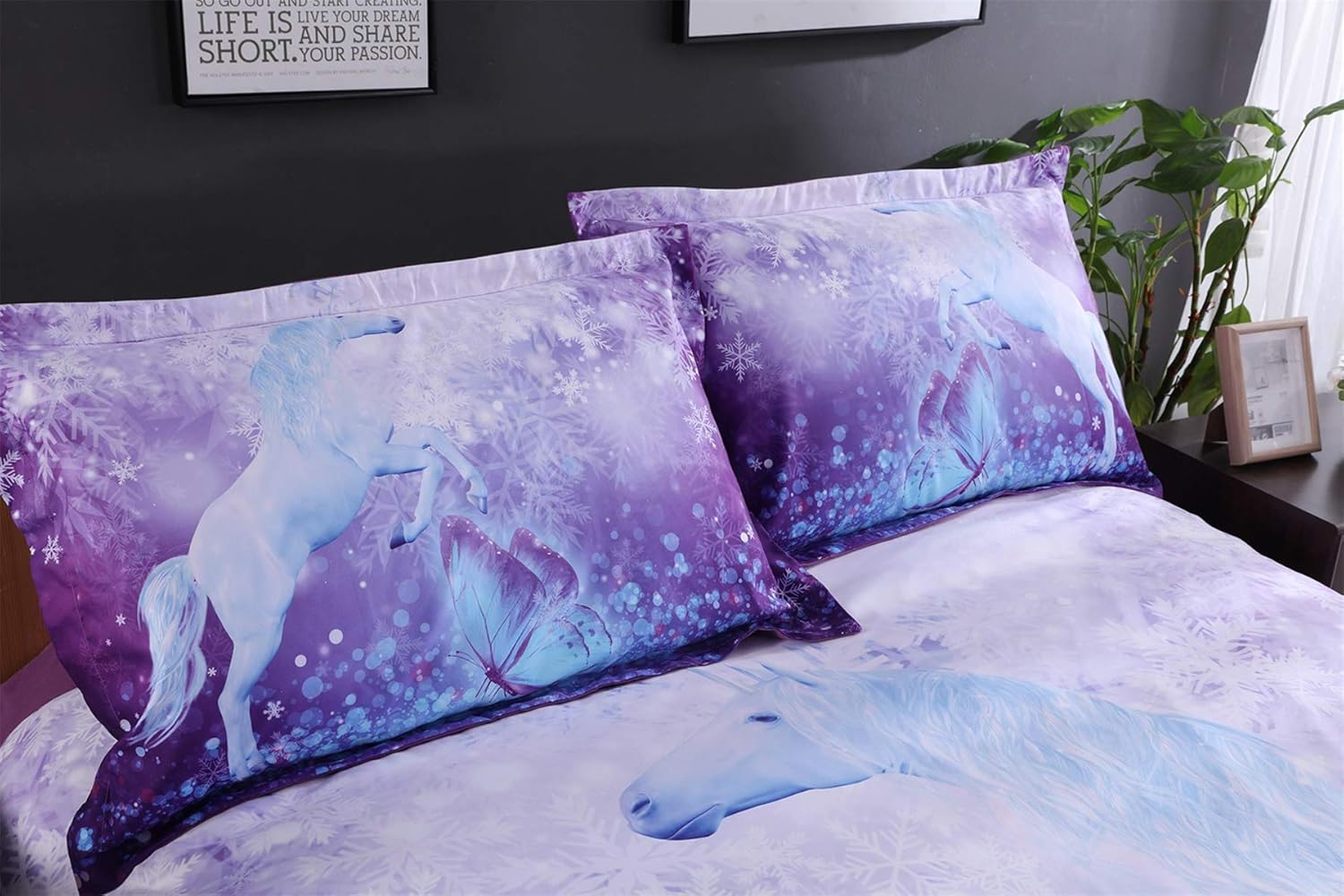 unicorn childrens bedding