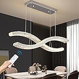 XIQVIWLNA LED Crystal Chandeliers for Dining Room