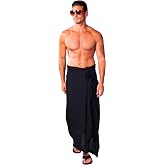 1 World Sarong Mens Solid Color Sarong
