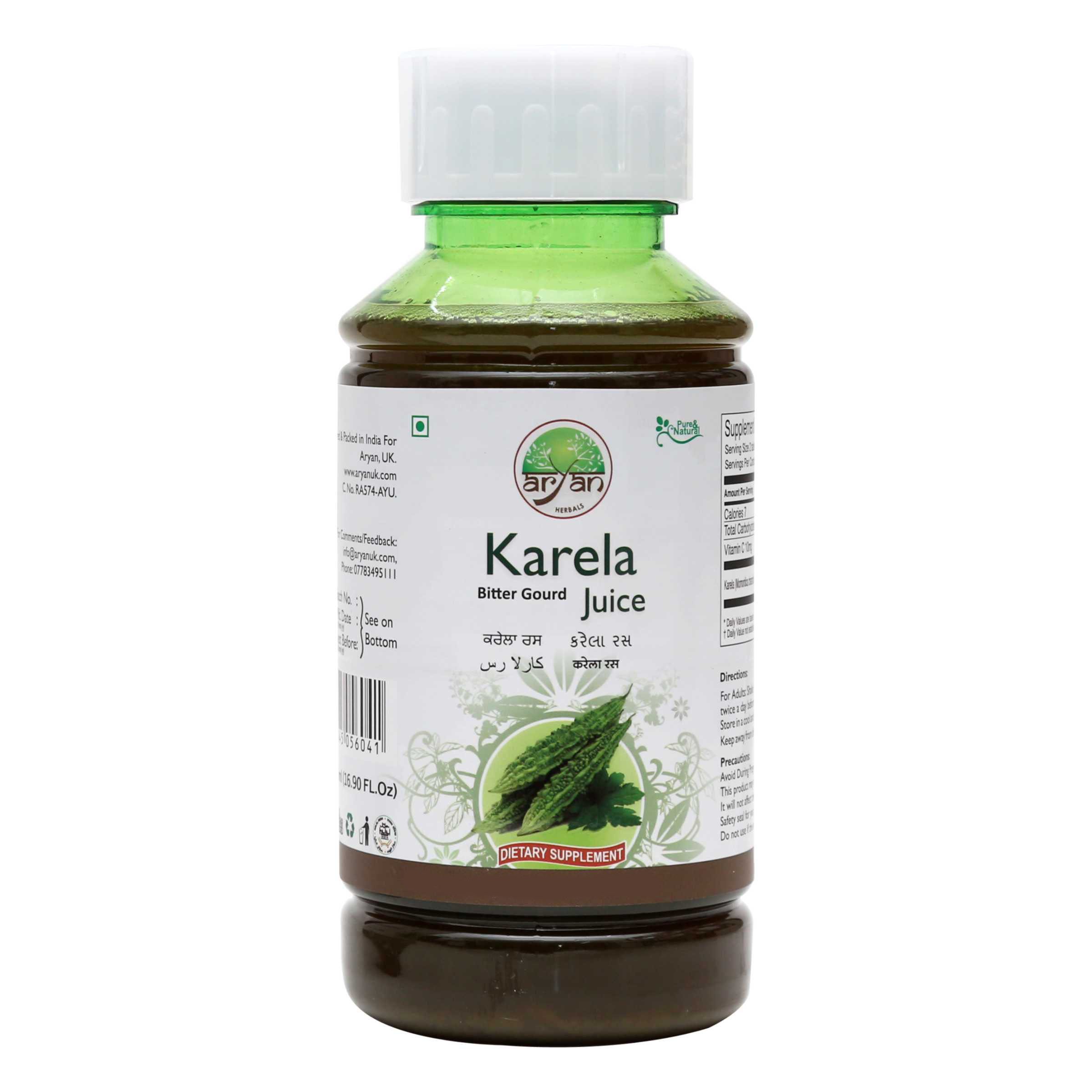 Aryan Bitter Gourd (Karela) Juice 1L