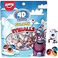 Amos 4D Gummy Eyeball Candy, Individually Wrapped 3D Eyeballs Shaped, Perfect Treat for Kids Parties Gift(40 Count) (8.47oz (New))