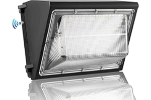 WHLED Dusk to Dawn 150W LED Wall Pack Light, 21000LM 800-1000W HPS/HID Equivalent, 5000K Daylight Commercial Outdoor Security Lighting with Photocell Sensor, ETL for Parking Garages,Warehouse,Entrance