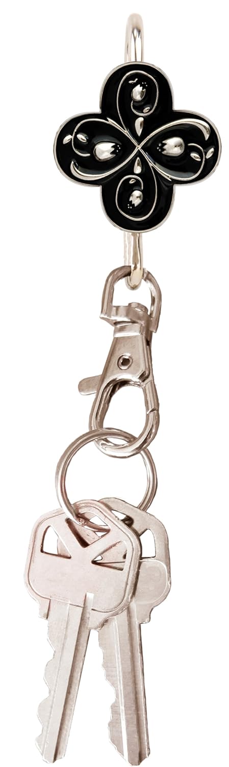 Alexx Finders Key Purse Vintage Black Key Finder