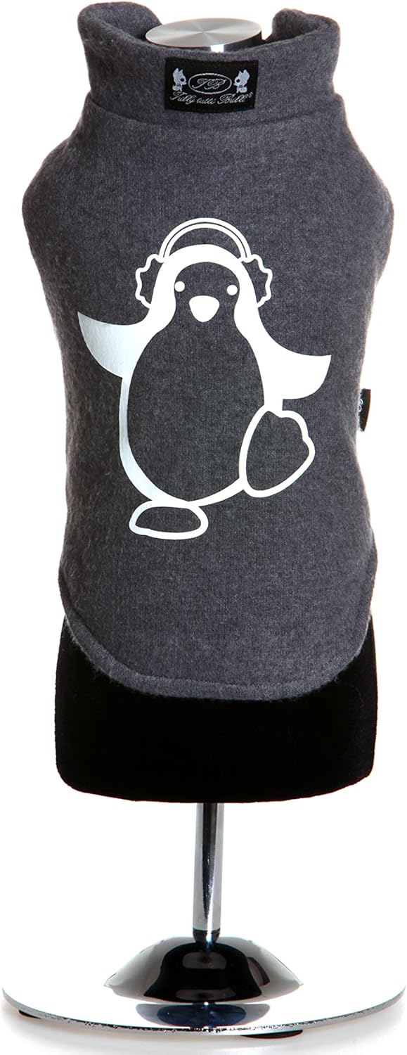 Trilly Tutti Brilli Crassogris.XS Crasso Sweatshirt with Vinyl Application, XS, Dark Grey