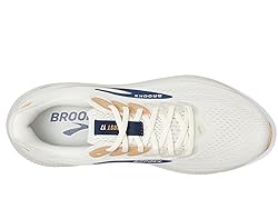 Brooks Men's Ghost 17 Coconut/Moonbeam/Blue 7.5