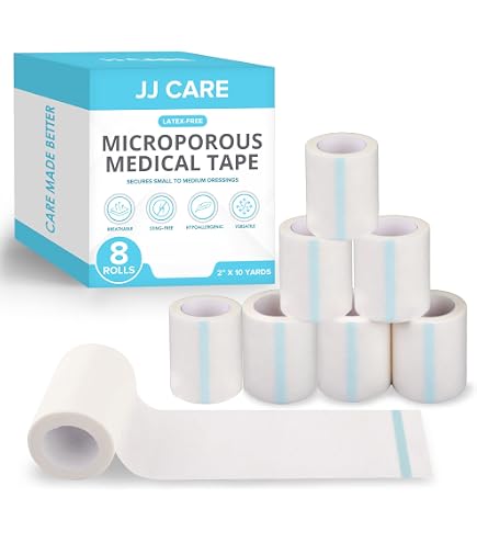 3M Micropore Tape - 6 Rolls Hypoallergenic Medical Paper Tape For Sensitive Skin