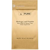 PURE ORIGINAL INGREDIENTS, Moringa Leaf Powder, 1 Lb | For cooking, baking, and seasoning