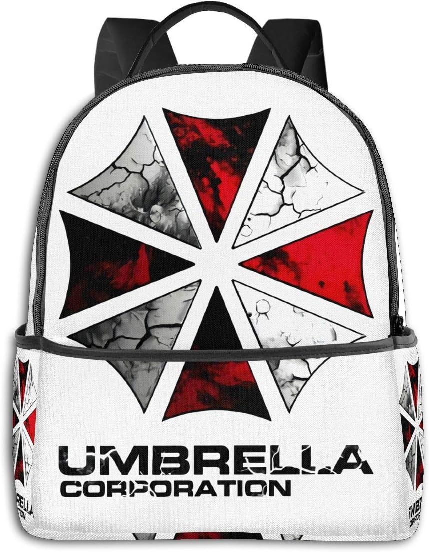 Backpack Resident Evil Umbrella Corporation Laptop Backpack Fashion Theme School Backpack