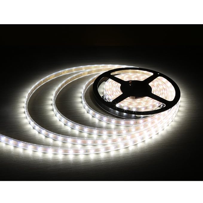 RIFLECTION Decorative Self Adhesive 5 Metre Led Strip Light (White Colored Light) LowPrice Festival Decoration Light LED with Driver.