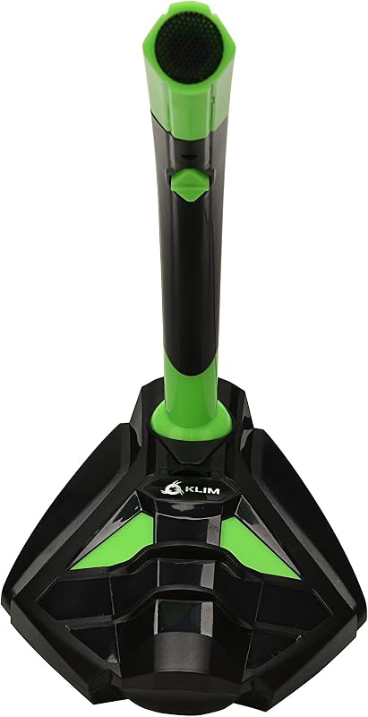 ™ Microfone USB de Voz com Base de Computador - Microfone de Secretária, Microfone para Jogadores - Verde e Preto - Nova Versão — foto 3 de 6