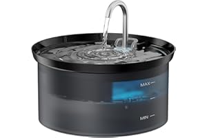 Cat Water Fountain: BMDSAE 88Oz Pet Water Fountains Indoor 24/7 Running Water Supplies Dispenser for Drinking Dish Automatic Dog Waterer Bowls Flow Ultra Quiet Pump Faucet Bottle Watering
