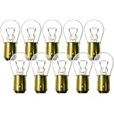 CEC Industries #1157 Bulbs, 12.8/14 V, 26.88/8.26 W, BAY15d Base, S-8 shape (Box of 10)