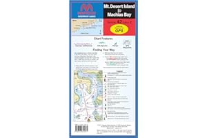 Mt. Desert Island to Machias Bay MAPTECH® Waterproof Chart #42 2nd Ed, WPC042-02