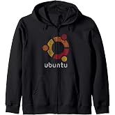 Ubuntu Linux - Secure, Reliable Operating System for Coders Zip Hoodie