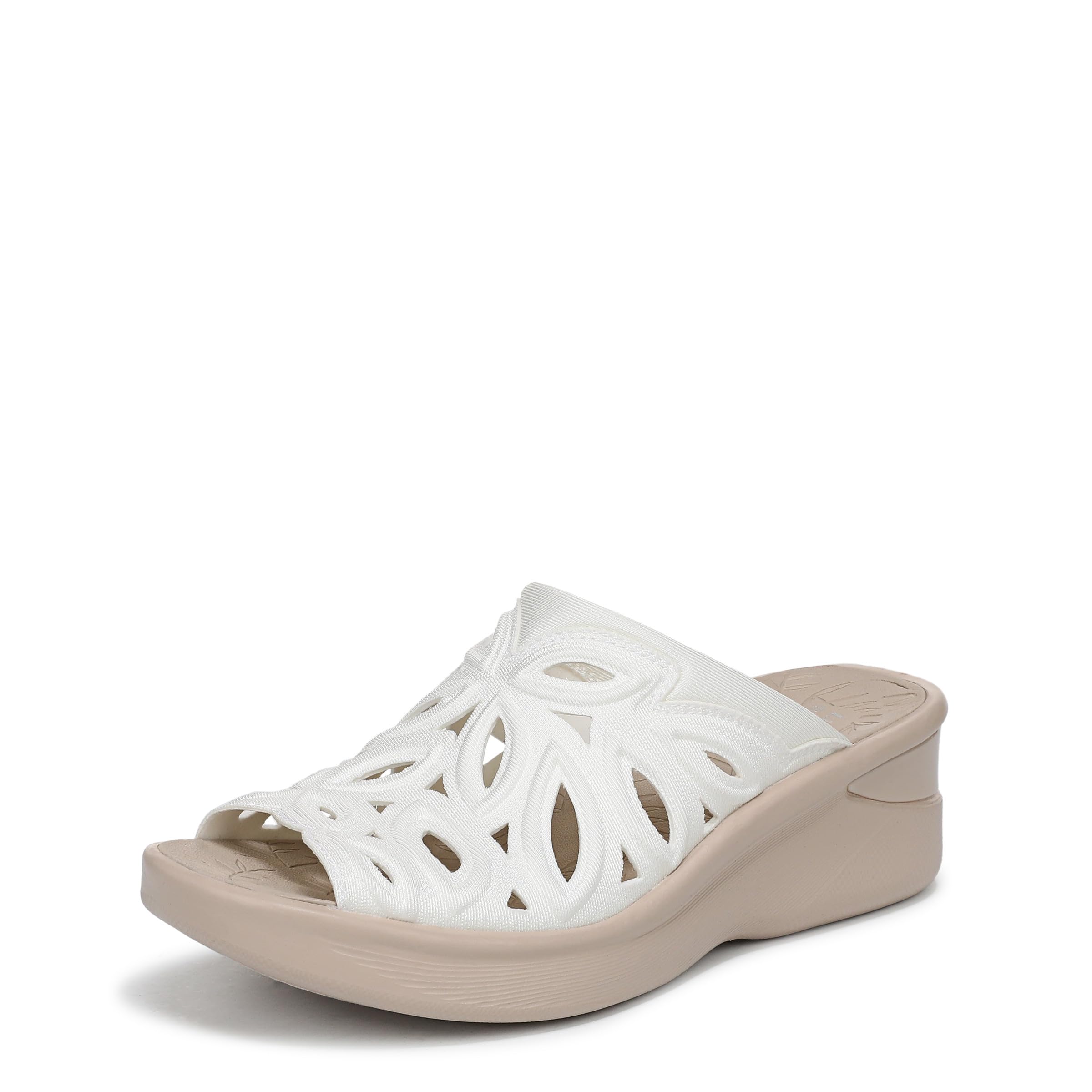 LifeStride Women’s Susie Fisherman Sandal White 7 M
