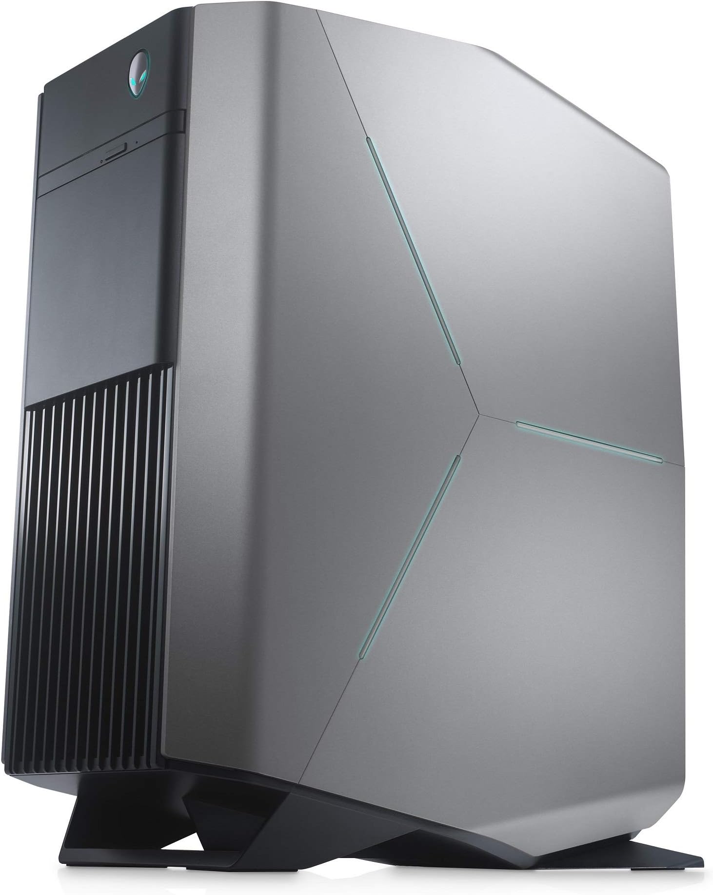 Alienware Aurora R8 Gaming Desktop - (Epic Silver) (Intel Core i7-9700, 16 GB RAM, 256 GB SSD + 2 TB HDD, NVIDIA GeForce RTX 2070 OC with 8 GB GDDR6, USB Type C, Windows 10 Home)