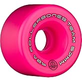 Rollerbones Team Logo 98A Recreational Roller Skate Wheels (Set of 8)