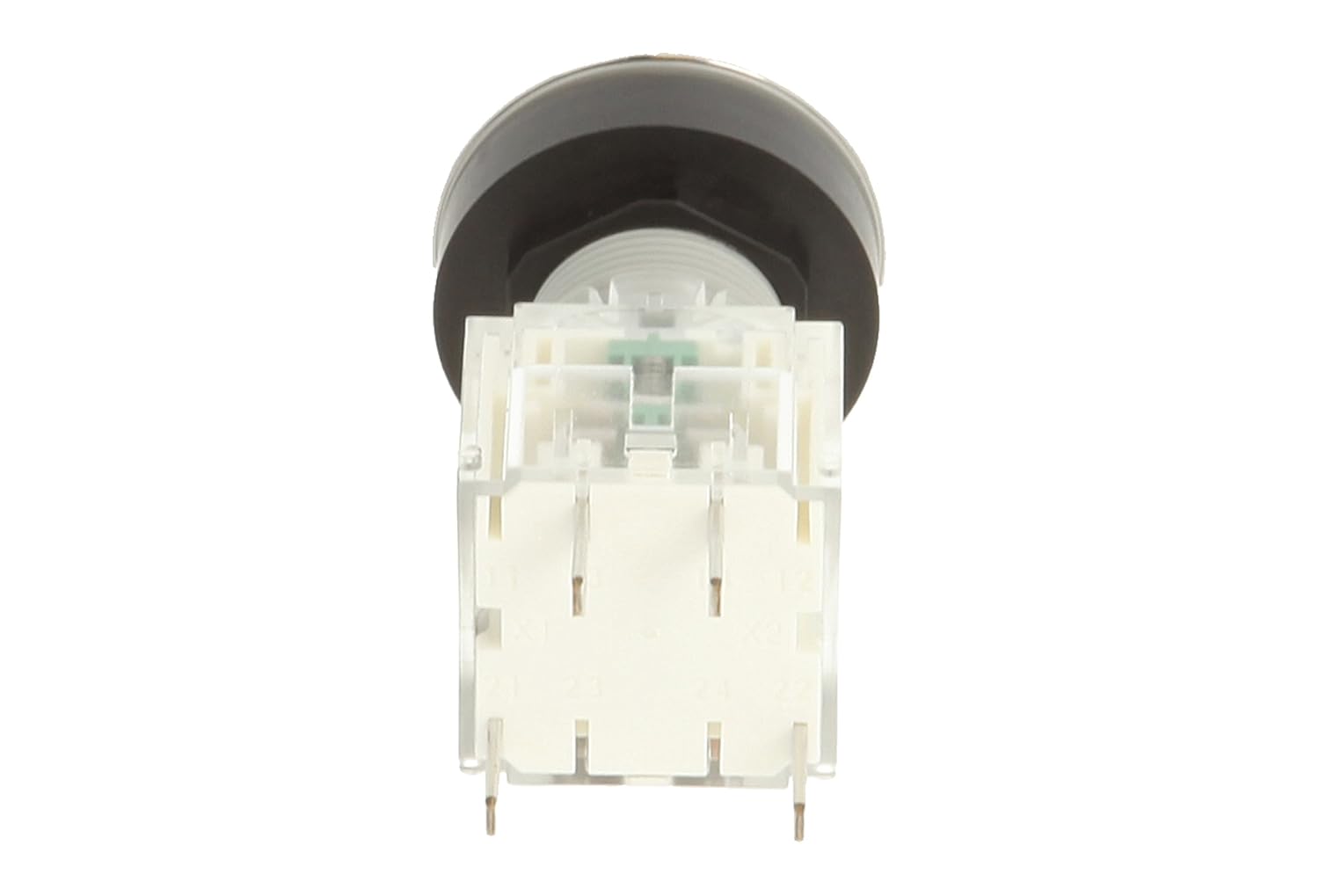 Schlegel 23.000.537 Push Button Stainless Steel, Clear Button Cap, Identification Plate Arrow - Image 4