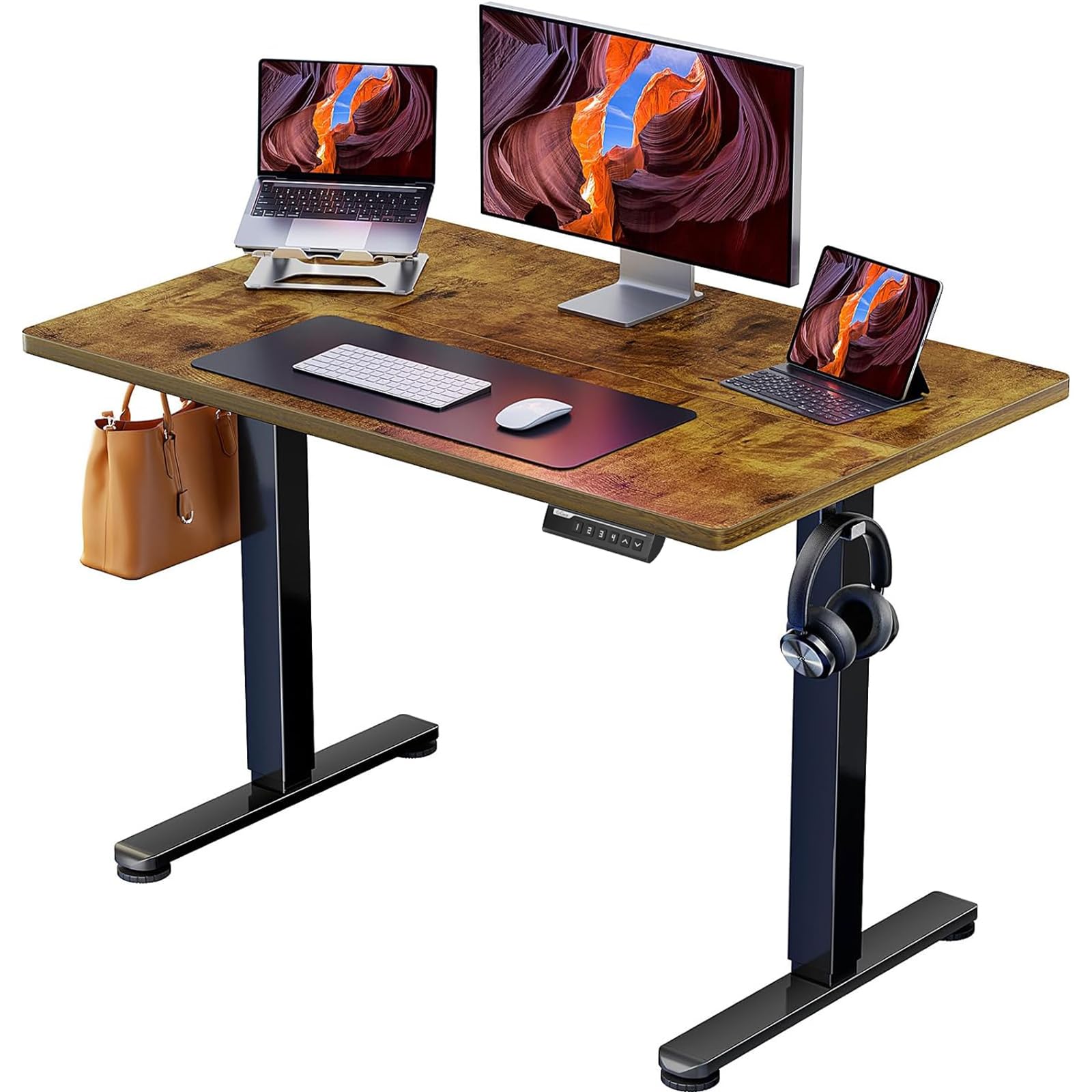 ErGear Height Adjustable Electric Standing Desk, 40
