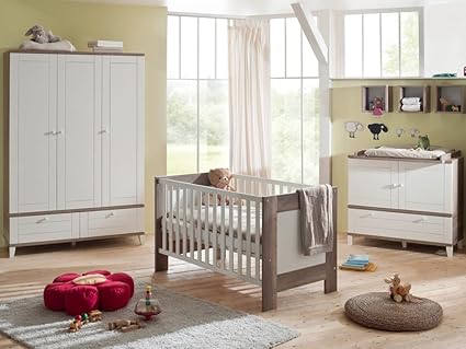 baby changing unit and wardrobe