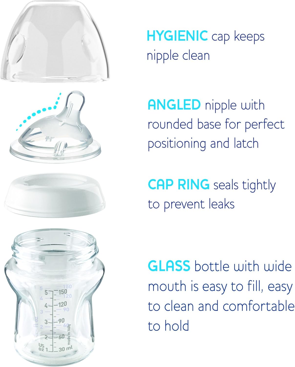 chicco naturalfit glass bottle