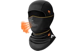 GXCROR Winter Balaclava Ski Mask,Windproof & Thermal,Face Mask for Skiing,Motorcycling,Fishing,Running