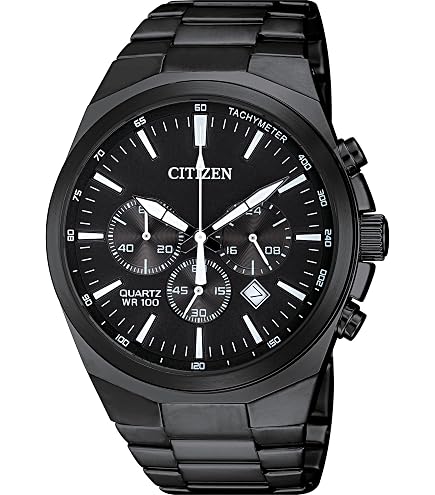 Amazon.com: CITIZEN Men's Eco-Drive Brycen 48mm Stainless Steel