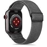 Tasikar Sport Solo Loop Compatible with Apple Watch Band 49mm 46mm 45mm 44mm 42mm 41mm 40mm 38mm, Elastic Braided Nylon Replacement Bands for Women & Men, for iWatch Series 10 9 8 7 6 5 4 3 2 1 SE