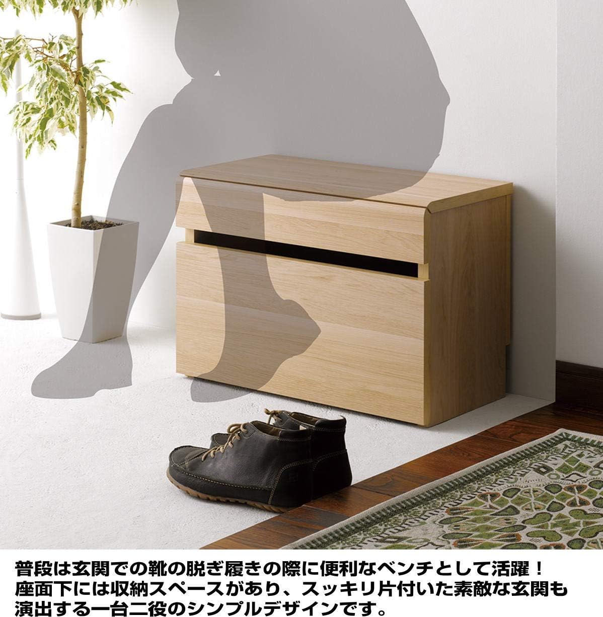 Amazon Co Jp ベンチボックス 収納スツール キャスター付 収納ボックス 玄関収納 リビング収納 椅子 イス デスク Pcデスク 子供机 おもちゃ箱 防災グッズ収納 高さ約41 1cm Lfm 4060bc Na ホーム キッチン
