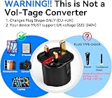 VGUARD EU to UK Plug Adaptor BS8546 13A Fuse Travel Adapter 2-Pin to 3-Pin view 4