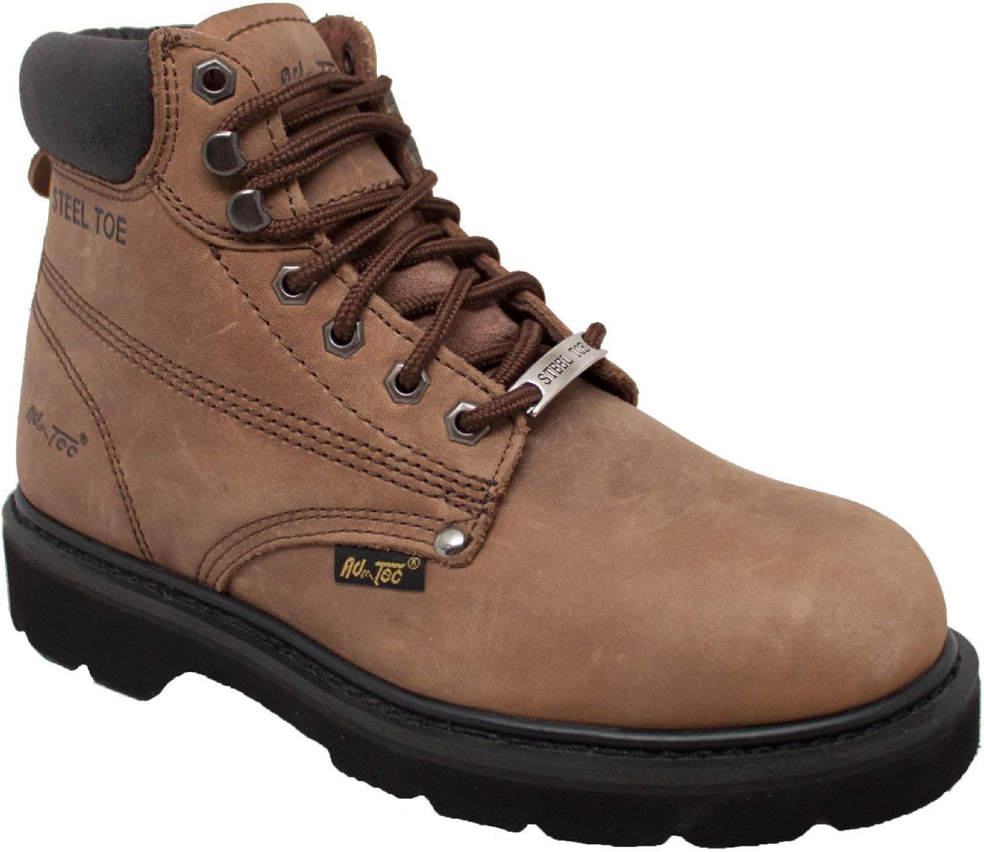Ad TecAdTec Men's 6-Inch Steel-Toe 1981 Work Boot