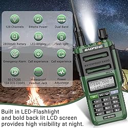 BAOFENG UV-9R Pro 8W Ham Radio Long Range Handheld