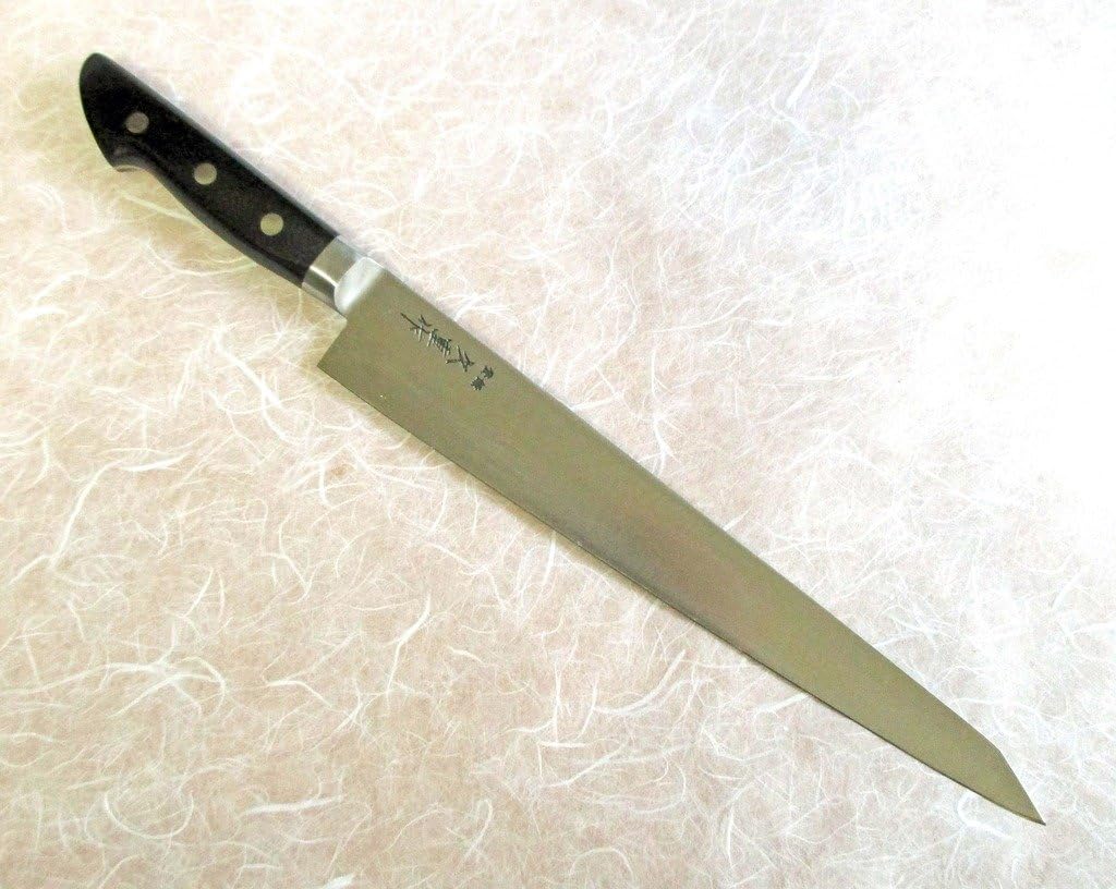 Hisashige/Hi Carbon Japan Steel, Japanese Professional Knife,Slicer SUJIBIKI (270mm/10.6")