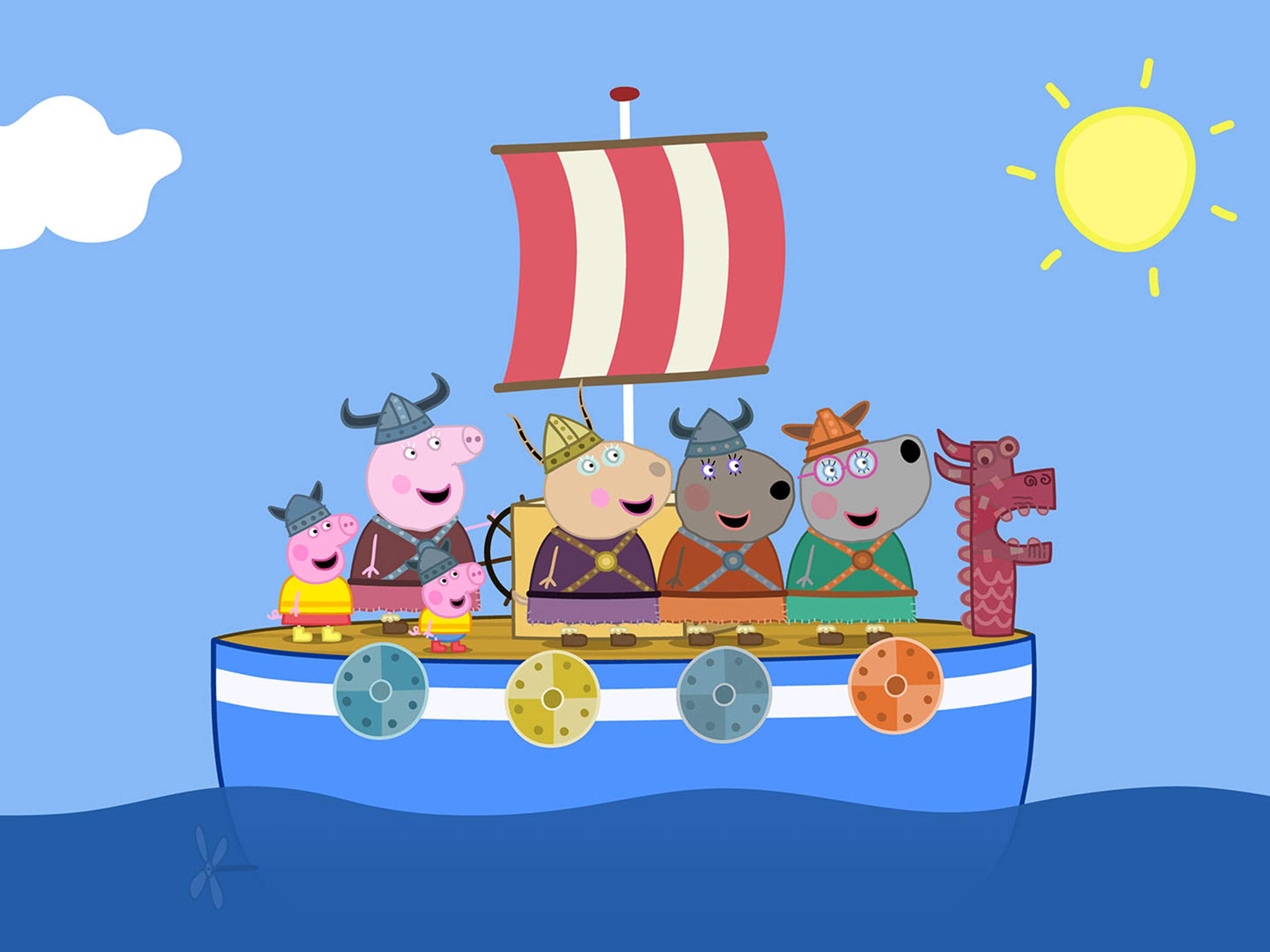 watch peppa pig, peppa's christmas visit prime video