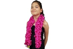 HAPPY BOA FEATHERLESS Child Original Faux Feather Boa (Made of Yarn) - 40 inch, U.S. Patent # D814,740. Cut to Length. Made in America