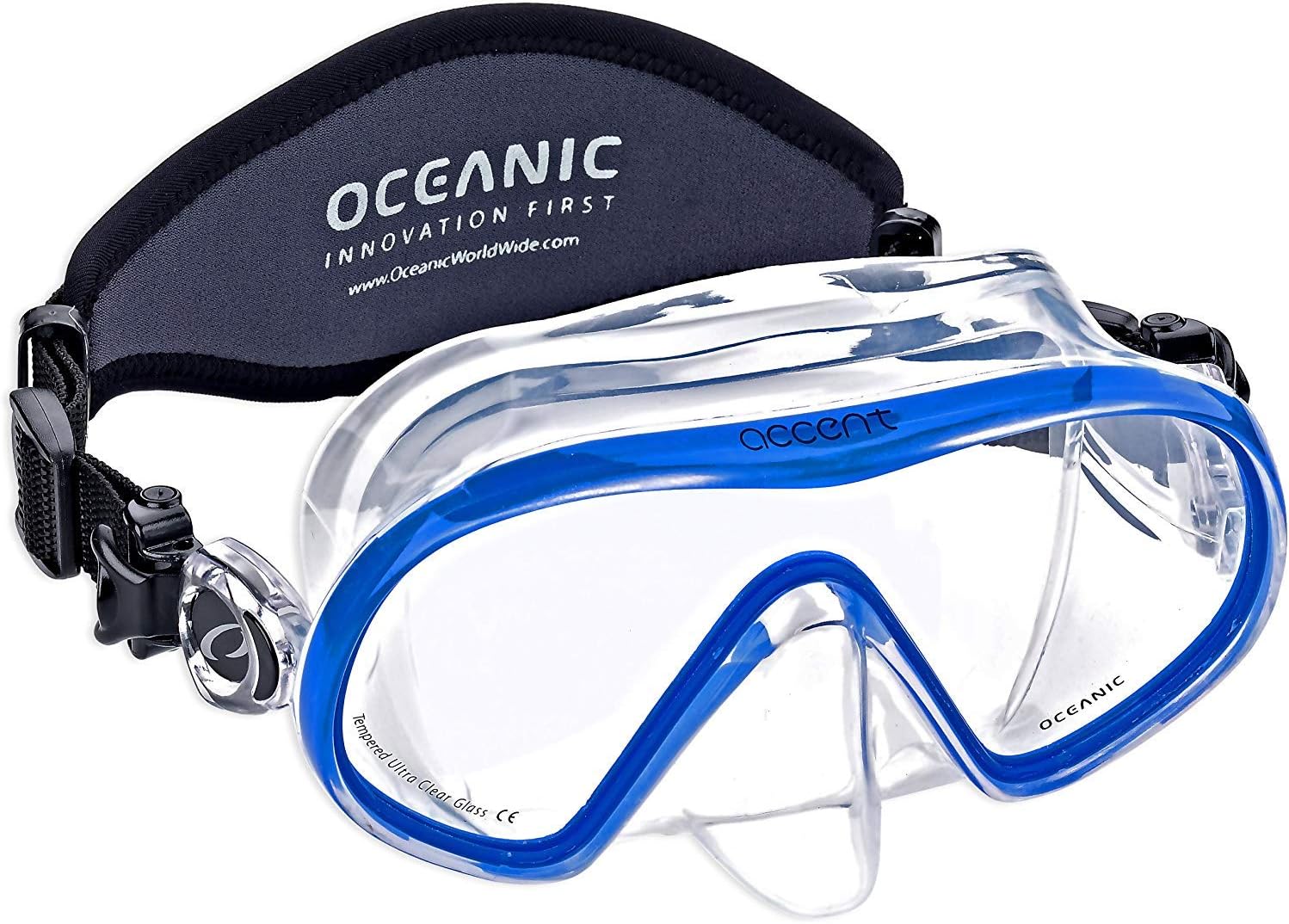 Oceanic Shadow Frameless Dive Mask, Great for Scuba Diving and