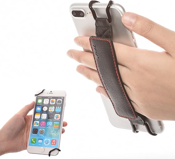 TFY Security Hand Strap Holder for iPhones and Cell Phones iPhone X / 8/8 Plus/SE