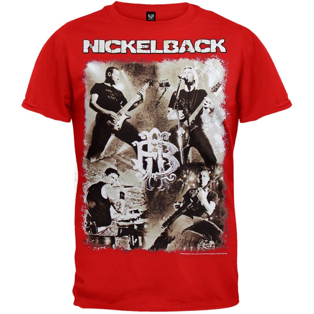 Nickelback S Duo Photo 09 Tour T Shirt 1660 Kitilan