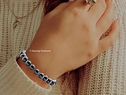 Black Tourmaline Bracelet for Women Men's Gifts