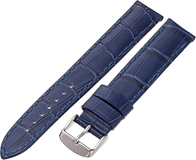 blue croc watch strap