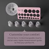 Tommee Tippee Manual Breast Pump Hands-Free with Flange Kit 6 sizes view 6