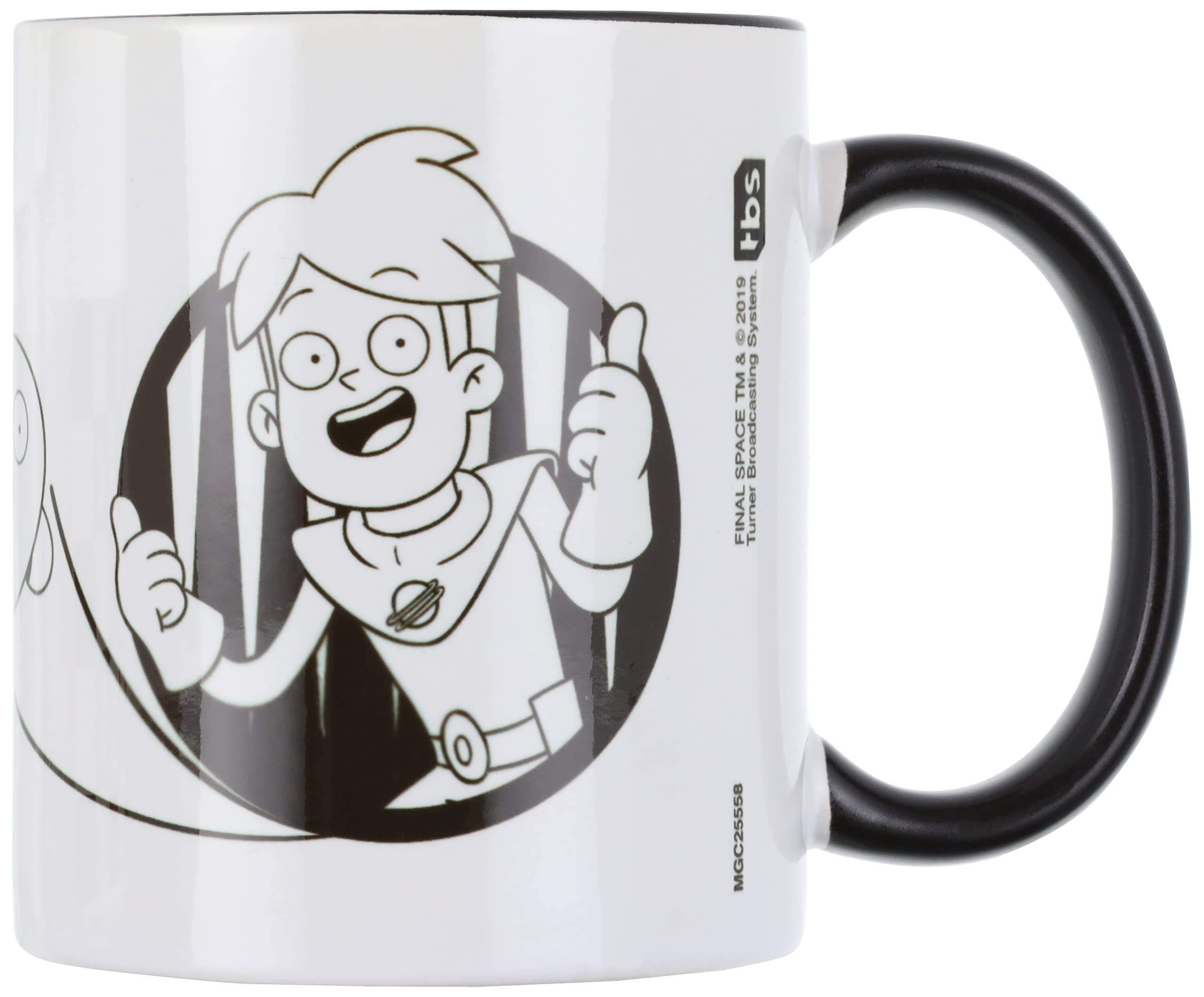 Final Space (Buddies) Black Inner C Mug