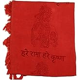 ASHIRWAD Om Aum Scarf Shawl Wrap Light Weight Soft Cotton Rayon Hand Printed Puja Yoga Prayer | AE0137-09 (ONS Pink)