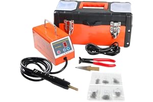BELEY Car Bumper Repair Plastic Welder Kit, 110V Hot Stapler Plastic Welding Gun Machine with 600PCS Staples