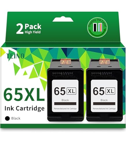 N9K04AN Original HP Cartridge HP 65XL High-Yield Black Ink Cartridge – Works With DeskJet 2600/3700, ENVY 5000 Series Instant Ink Eligible Printer Cartridge - View #4
