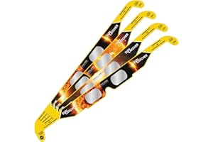 Explore Scientific Sun Catcher Solar Eclipse Glasses (4-Pack Assortment) Tested and Approved for Direct Viewing of the Sun Protects Eyes During Solar Eclispse