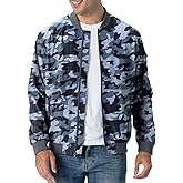 Rdruko Men's Lightweight Bomber Jacket Causal Fashion Stylish Windbreaker Light Jacket