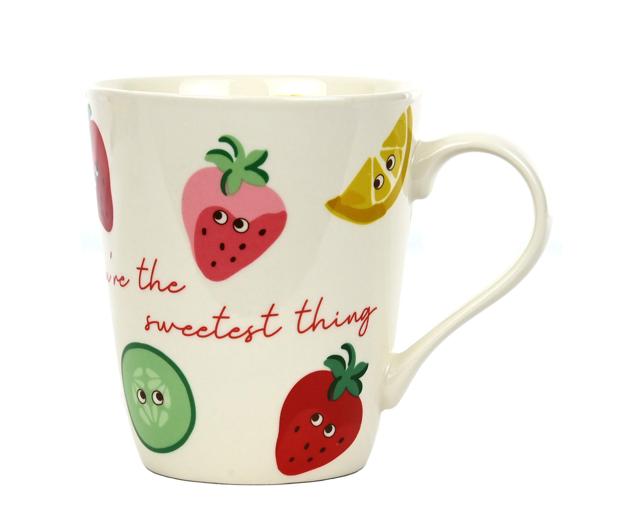 Cath Kidston China Stanley Your The Sweettist Thing Mug 400ml in Warm Cream