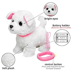 YH YUHUNG Walking and Barking Toy Dog with Remote